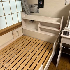 女の子　子供用ベットの画像