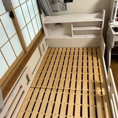 女の子　子供用ベットの画像