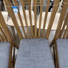 J3119　【リユースのサカイ柏店】　IKEA　イケア　チェア4Pセット　NORRNAS　4脚　の画像