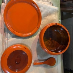 【無料】【引取限定】おひつセットお譲りします　2025/10/27〜の画像