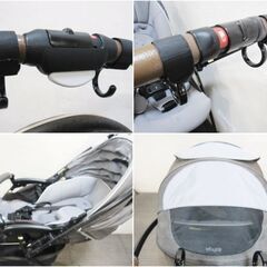 アップリカ　A型ベビーカー　LUXUNA　CSN　6BP399XBLJ　両対面式　2021年製　ラクーナ　Aprica　生後1ヶ月～36ヶ月　リクライニング　119ZSの画像