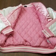 ★Anjereta子供キルティングジャンパ-140★USED★の画像