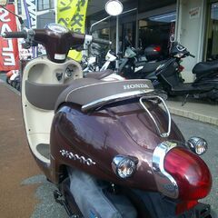 NO.5508　ホンダ　ジョルノ　４サイクルエンジン　フューエルインジェクション車　前カゴ付き　ブラウンメタリックの画像