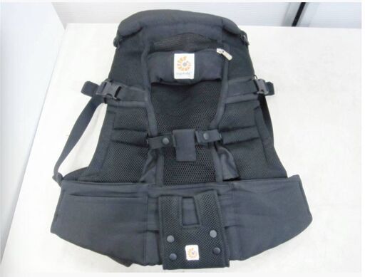 ergobaby ADAPT　ベビーキャリア（3ポジション）オニキスブラック　抱っこ紐 エルゴベビー　取扱説明書付　対面・腰抱き・おんぶ　120ZS