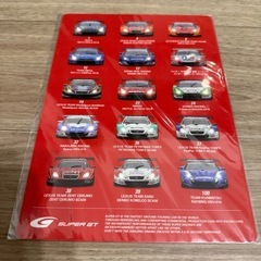 スーパーGT クリアファイル・下敷きセットの画像