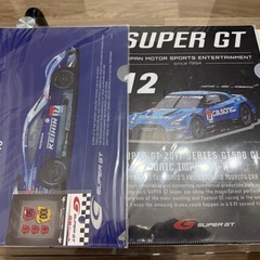スーパーGT クリアファイル・下敷きセットの画像