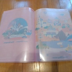 ディズニーリゾート　ダブルクリアファイル　ナショナルの画像