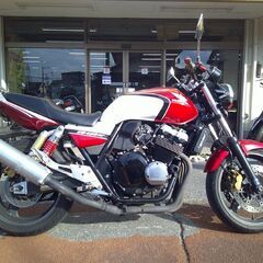 NO.5511　ＣＢ４００ＳＦＶーＳＰＥＣⅢ　ＶＴＥＣエンジン　ＥＴＣ付き　盗難防止警報アラーム　フェンダーレス　ＣＢＸカラー（レッド＆ホワイト）　☆彡の画像
