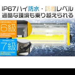 新品未使用品led投光器　防水31600LM 3mコード付 EMC対応 IP67の画像