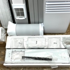 2025年製 ポータブルクーラー IPK-2305S アイリスオーヤマ 冷風機 通電確認 付属品 まとめての画像