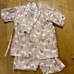 女の子　2〜3歳　夏服　甚平　の画像