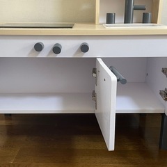 【現状品】𝗟𝗢𝗪𝗬𝗔 ロウヤおままごと ごっこ遊び  おままごとキッチン キッチン   の画像