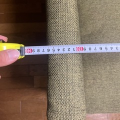 ニトリ2人掛けソファーの画像