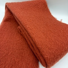 マフラー　オレンジの画像