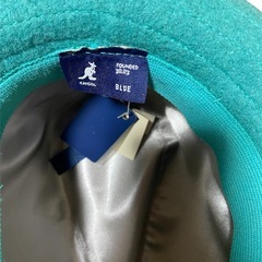 お得値段Kangol フェルトハット ターコイズブルー Lサイズ ブランド帽子 おしゃれの画像