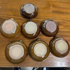 小石原焼　片口すり鉢小鉢七客の画像
