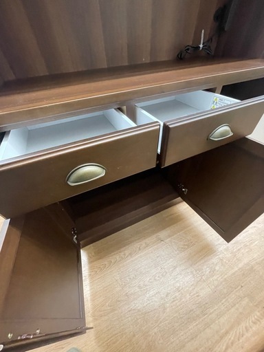 ☆ドリーム荒牧店☆ジモティー割引有【クリーニング済み】ニトリ/ミランダ/3枚扉オープンボード