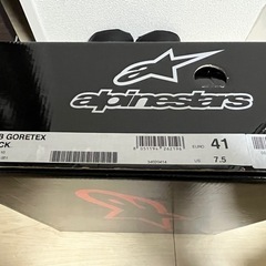 アルパインスターズ WEB GORETEX BLACK ゴアテックス26cmの画像
