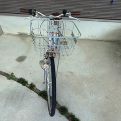自転車　26インチ　パープル　紫の画像