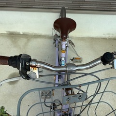 自転車　26インチ　パープル　紫の画像