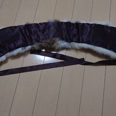 ☆レディース☆毛皮☆ファー☆結ぶだけ☆の画像
