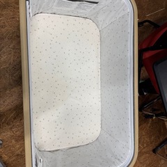 HZDMJ ベビーベッド グレー　説明書ありの画像