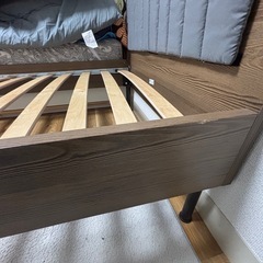 ※値下げしました IKEAシングルベッド（2つ購入の方安くします。）の画像