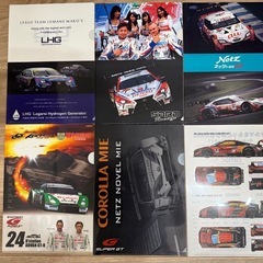 スーパーGTクリアファイル14枚セットの画像
