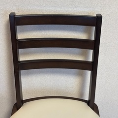 ニトリ回転式ダイニングチェア 2脚セット割ありの画像