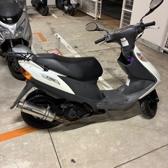 ★25194km★SUZUKIアドレスV125G★タイヤ前後新品★ホワイト★自賠責あり★
の画像