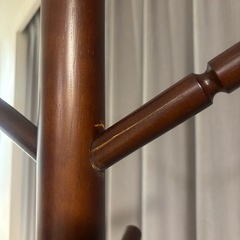 木製　ポールハンガーの画像