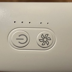 新品未使用 Kindil首掛け扇風機 ホワイト 新品　の画像