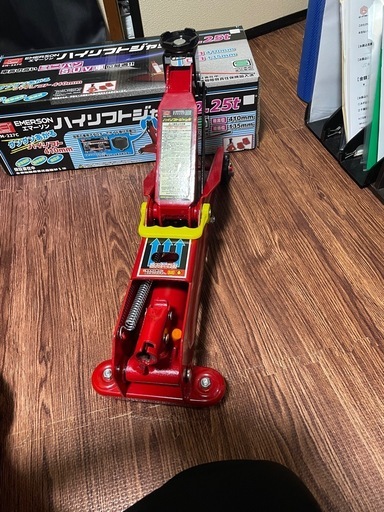 【お取引先が決まりました】エマーソン　ハイリフトジャッキ　2.25t