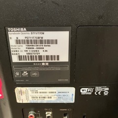 東芝デスクトップパソコン　D711／T7CWの画像