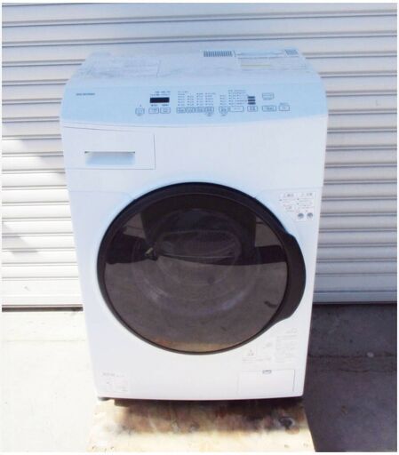 アイリスオーヤマ ドラム式洗濯機　8.0㎏ CDK832 2021年製　コンパクトタイプ　単身　少数家族　「ふんわりシワ取り」　IRIS OHYAMA　164ZS