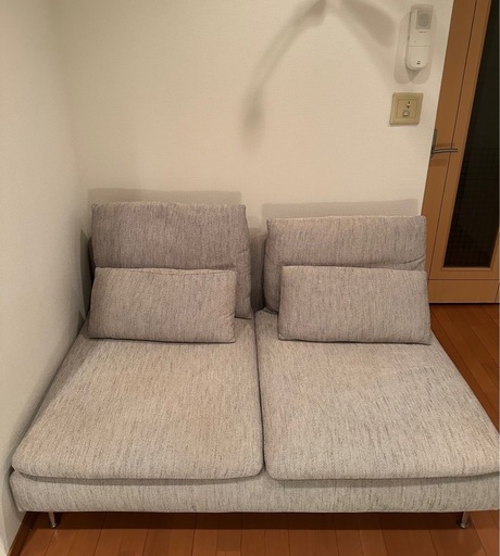 IKEA イケア　ソーデルハムン　3人掛けコンパクトソファ