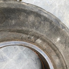 5.00-8  ノーパンク　フォークリフトタイヤの画像