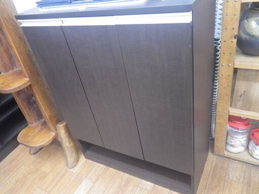 シューズボックス 下駄箱 寸法(約)幅89cm、奥行40cm、高さ116cm ブラウン系カラー お値打ち品【モノ市場東浦店】41