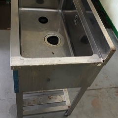 一旦受付終了します　業務用シンク1層式の画像