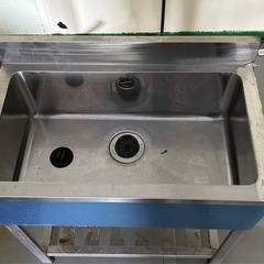 一旦受付終了します　業務用シンク1層式の画像