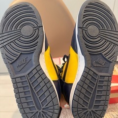 NIKE DUNK HI RETRO SE "Michigan" 美品✨の画像