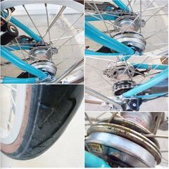 ヤマハ　電動アシスト自転車「PAS SION-U（パス シオンユー）」動作良好　タイヤサイズ　20×1.75　YAMAHA　軽量コンパクトモデル　166ZSの画像
