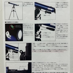 日本製天体望遠鏡リゲル60（中古品）の画像