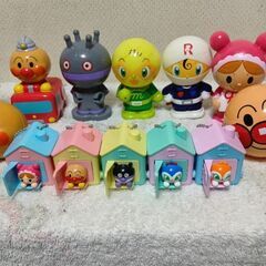 アンパンマンおもちゃ、人形9点セットの画像