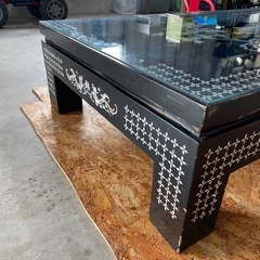 螺鈿細工 ローテーブル センターテーブル 螺鈿 伝統工芸　テーブルの画像