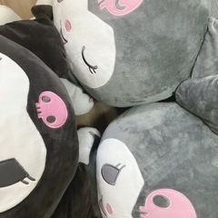 クロミちゃん特大ぬいぐるみ3点セット の画像