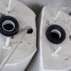 トイレ2個セット 別の場所に置いてますの画像