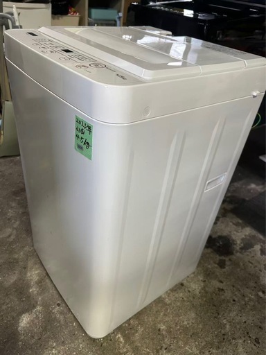 1018 23年洗濯機4.5k gkg(配送、設置)無料！！