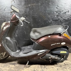 ★支払総額3.5万円★激安バイク続々入荷中！ なんでも買取ます！ SYM UMI50 茶 4スト、集中キー！ シートオプショナー！ 激安バイク！ 関東圏内即日配送可能！の画像
