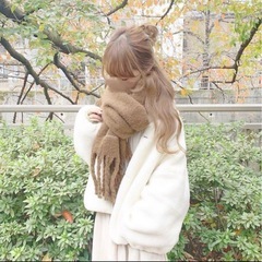 chocomee マフラー最終お値下げですの画像